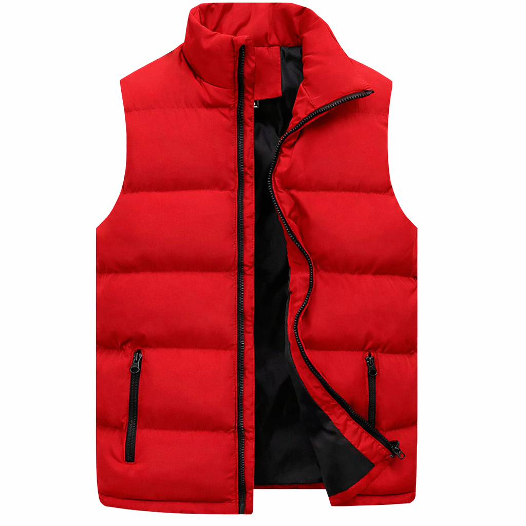 Chaleco ligero de hombre con cremallera – MAX