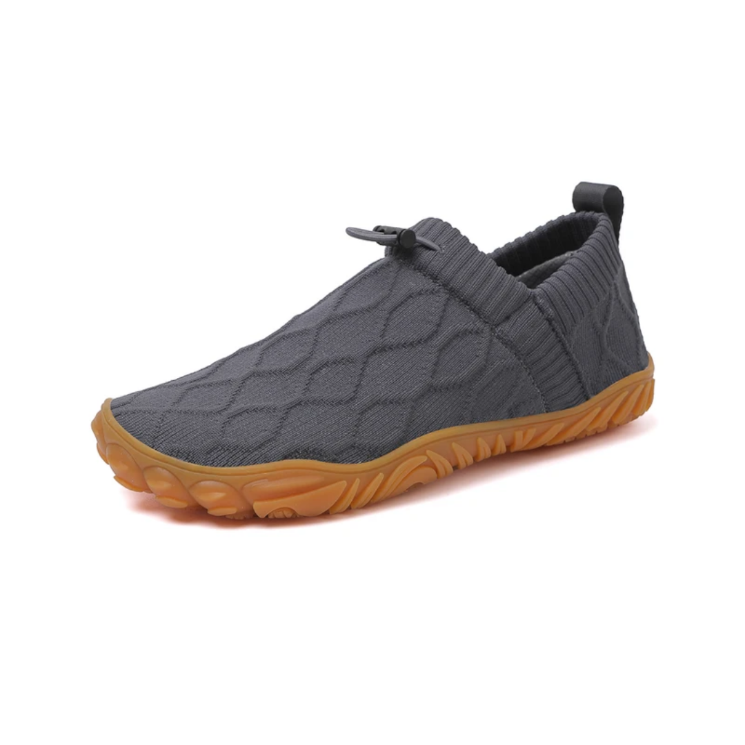 Zapatillas barefoot de senderismo con puntera ancha y suela antideslizante – ROOTSTEPS