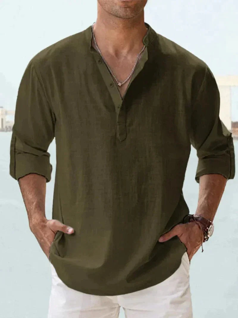Valoré – Camisa de lino elegante para hombre