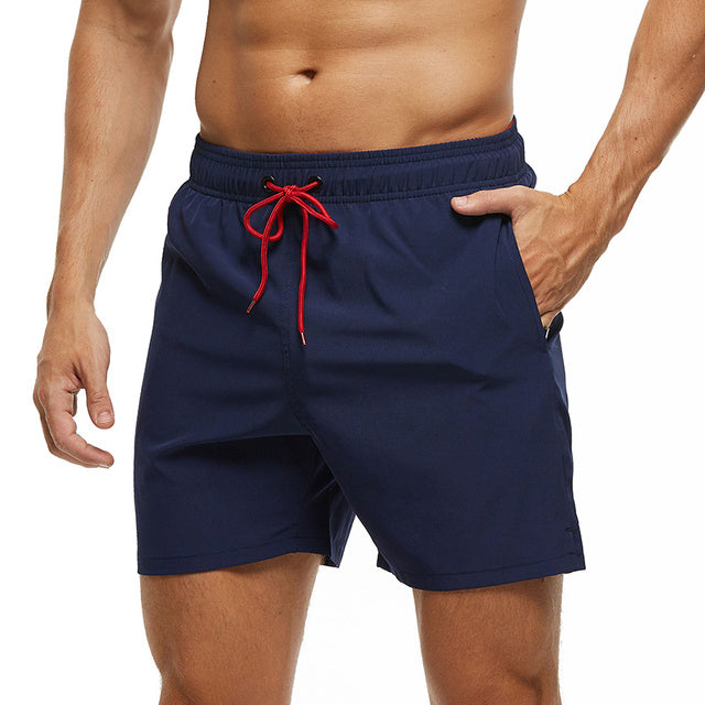 Aventura – Pantalón corto para hombre con cintura elástica y cordón ajustable