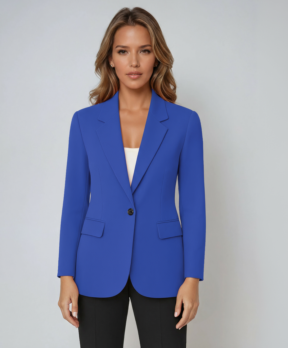 SOFÉA – Blazer de mujer con cierre de botones y bolsillos funcionales
