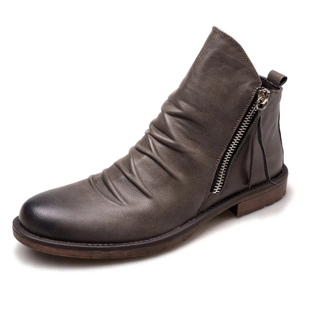 Botas chelsea de cuero para hombre modernas – MAVERICK