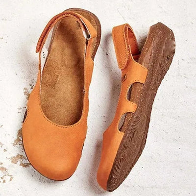 Sandalias ortopédicas de verano con puntera cerrada y soporte plantar – LUMIA