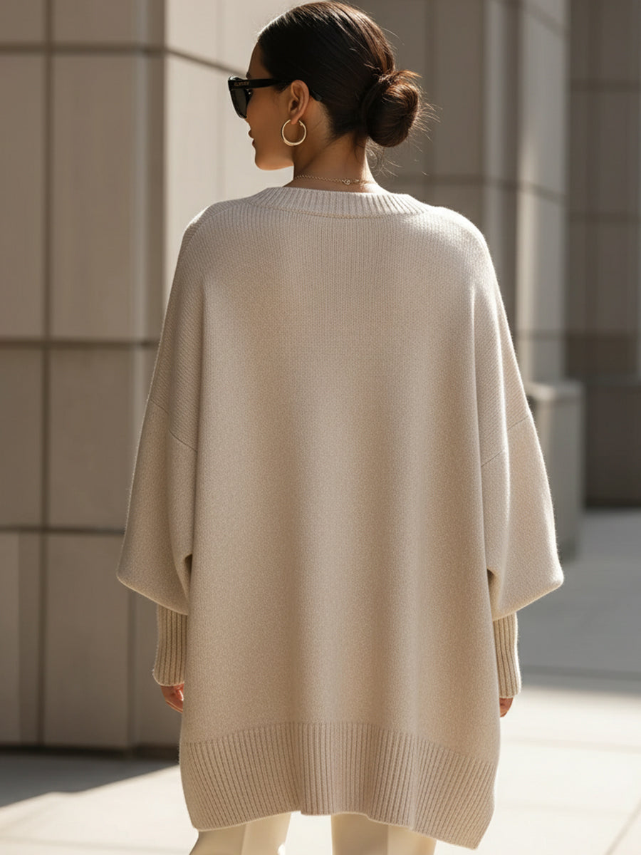 Olivia – Jersey sofisticado oversize para mujer