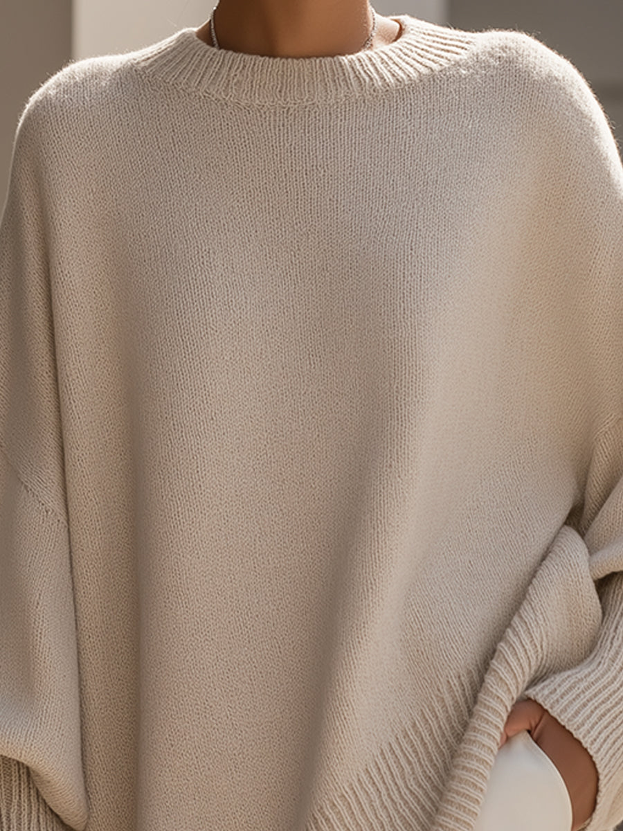 Olivia – Jersey sofisticado oversize para mujer