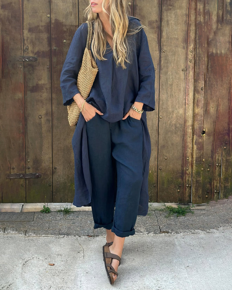Amalie – Conjunto elegante y cómodo de dos piezas para mujer