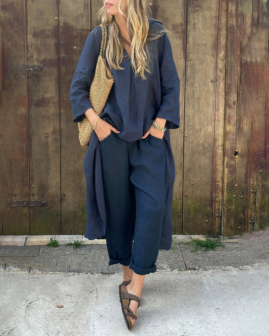 Amalie – Conjunto elegante y cómodo de dos piezas para mujer