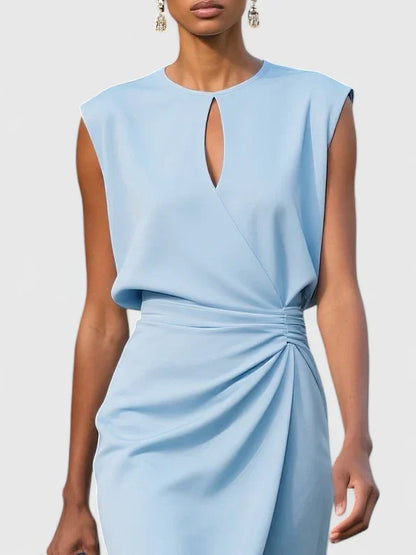 Lisandrah – Vestido sofisticado de corte elegante para mujer