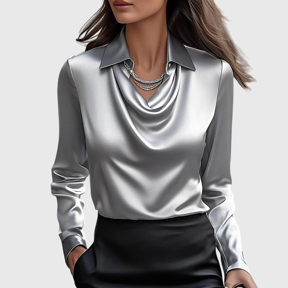 Brooklyn – Blusa elegante de corte fluido para mujer