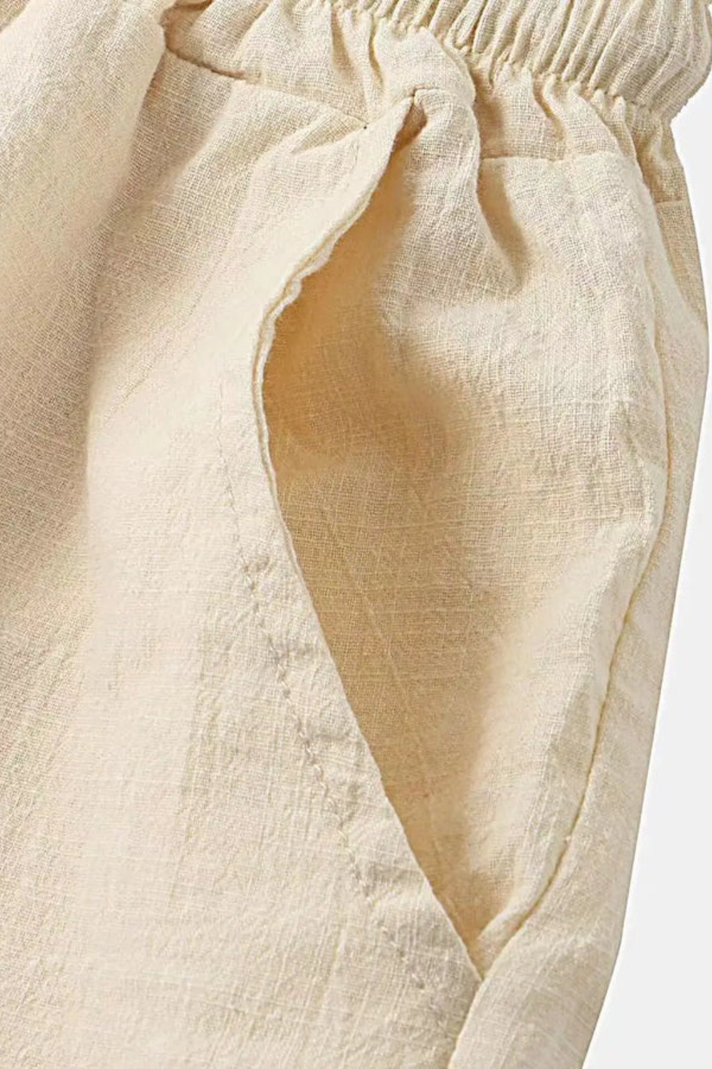 Horizon – Conjunto de verano dos piezas de algodón y lino para hombre