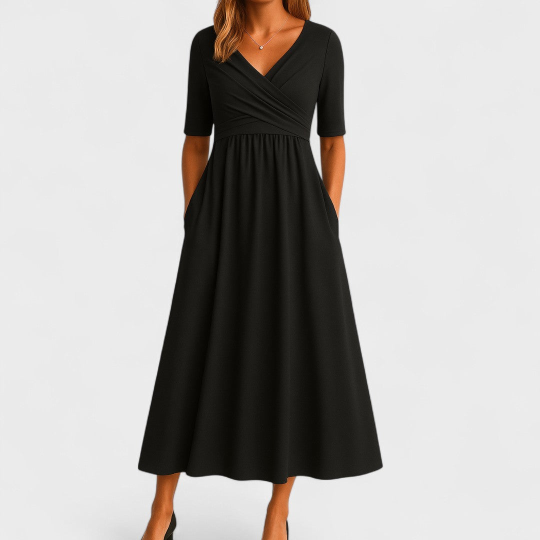 Ida – Vestido midi elegante para mujer