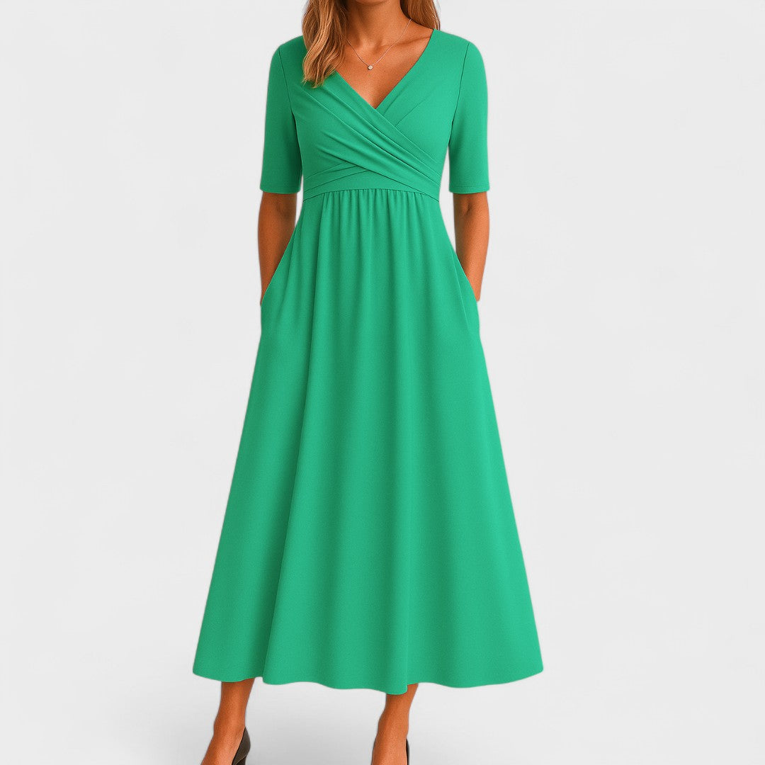 Ida – Vestido midi elegante para mujer