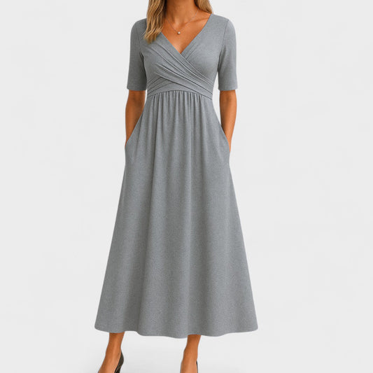 Ida – Vestido midi elegante para mujer