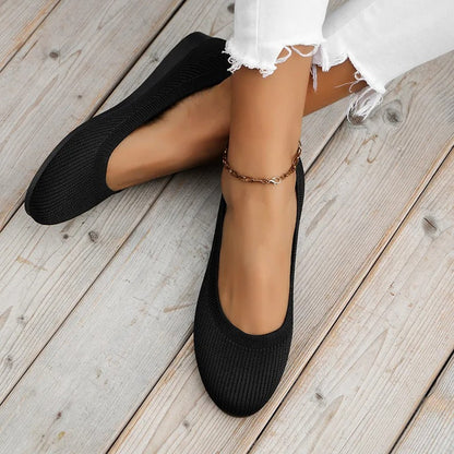 Zapatos bailarinas transpirables con suela antideslizante para mujer – ELVY PARIS