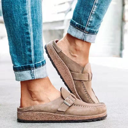 Lorvine – Zapatillas ortopédicas tipo slip-on para mujer
