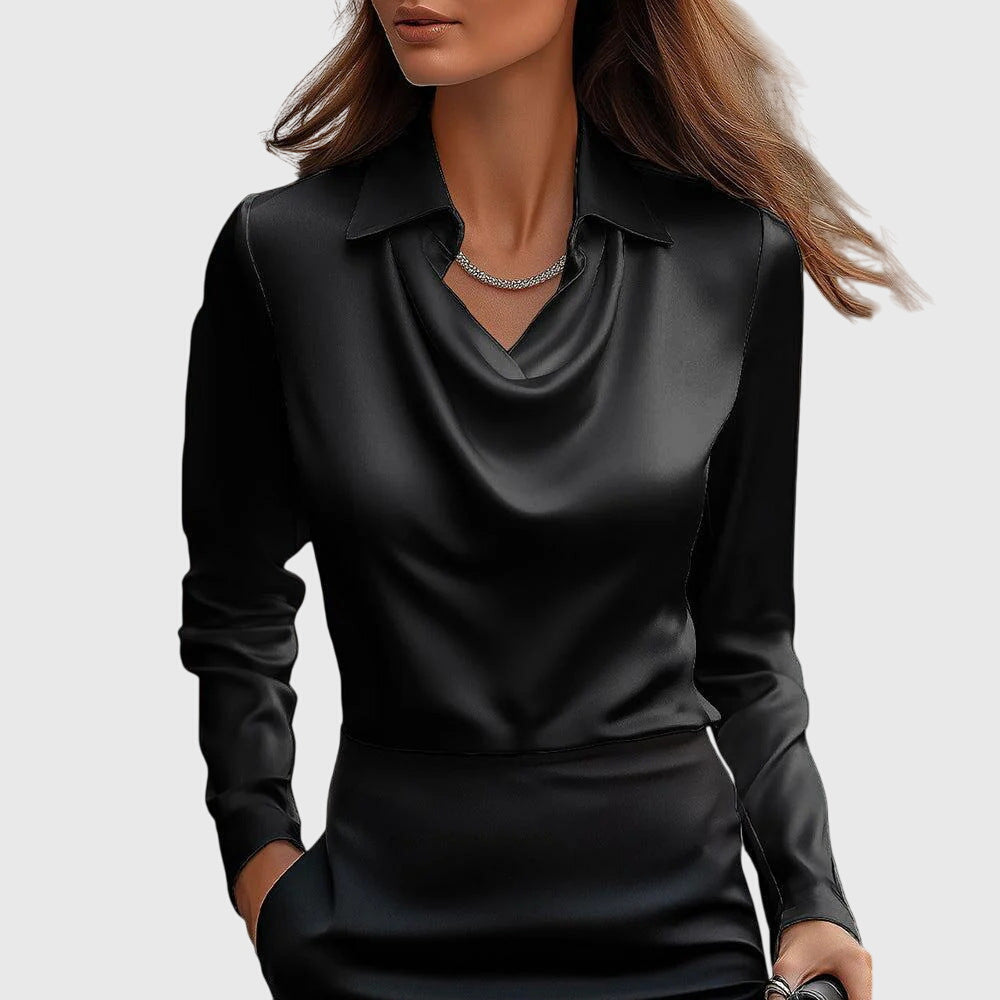 Brooklyn – Blusa elegante de corte fluido para mujer