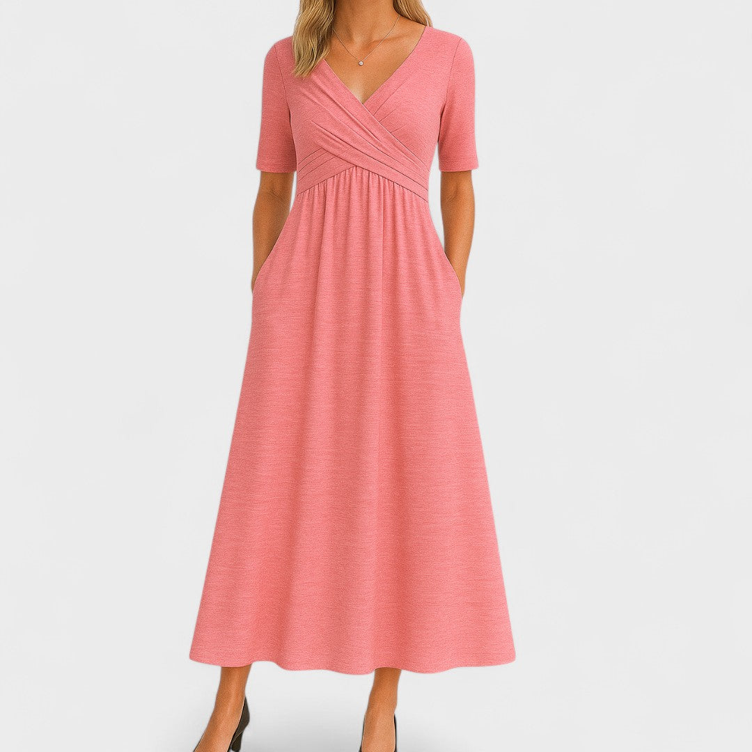 Ida – Vestido midi elegante para mujer