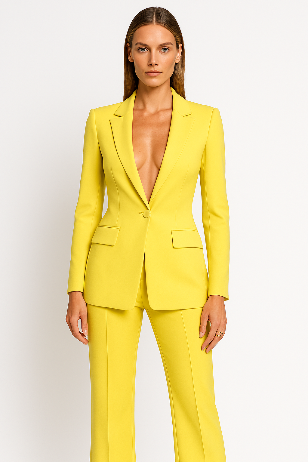 Valencia – Traje de blazer y pantalón a medida para mujer
