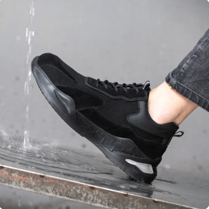 Zapatillas de seguridad antideslizantes con diseño deportivo – FORCEFOOT