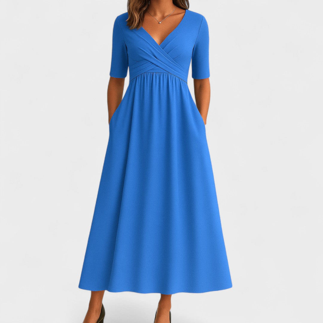 Ida – Vestido midi elegante para mujer