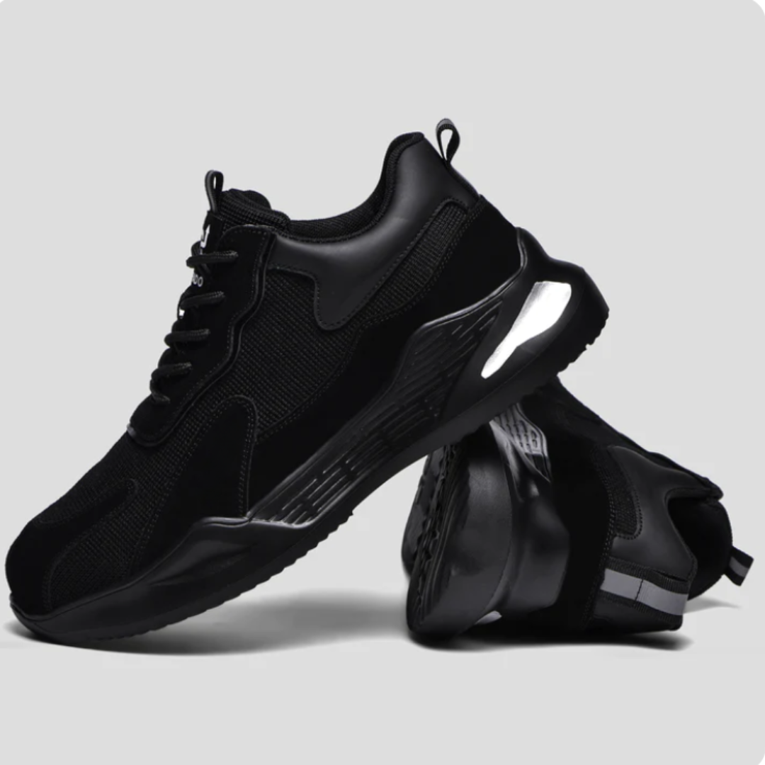 Zapatillas de seguridad antideslizantes con diseño deportivo – FORCEFOOT
