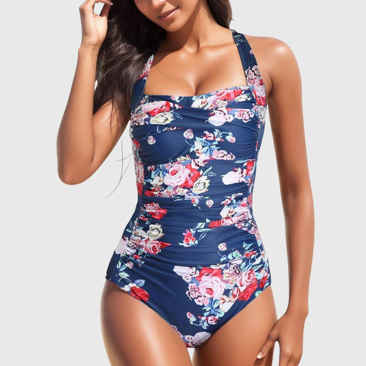 Athena – Bañador de una pieza deportivo con espalda descubierta para mujer
