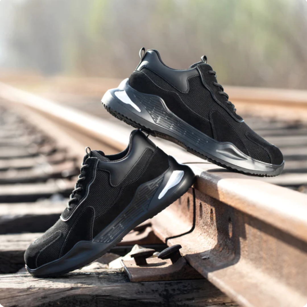 Zapatillas de seguridad antideslizantes con diseño deportivo – FORCEFOOT