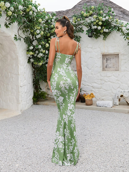 Florencia – Vestido floral de invitada de boda, de fiesta o graduación