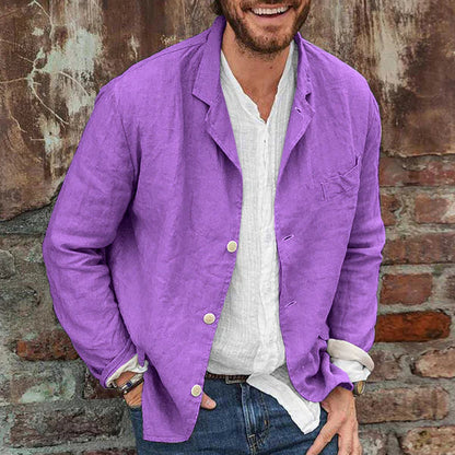 Sirocco – Chaqueta casual de lino para hombre
