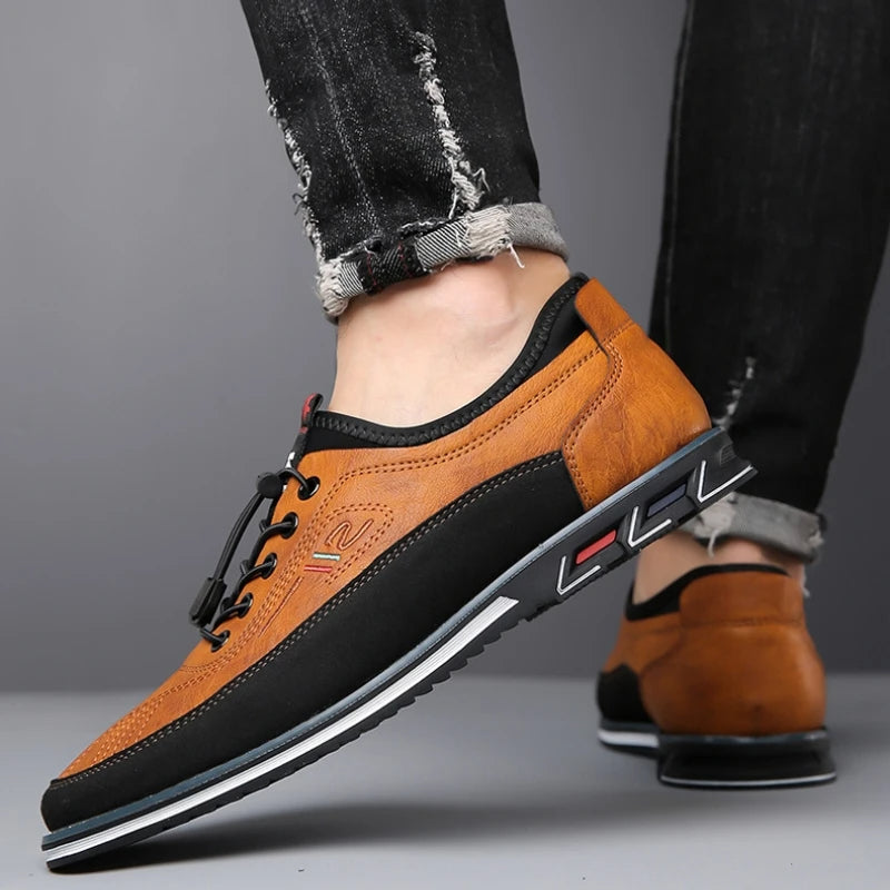 Zapatos de piel hechos a mano para hombre con diseño clásico – FENRICK