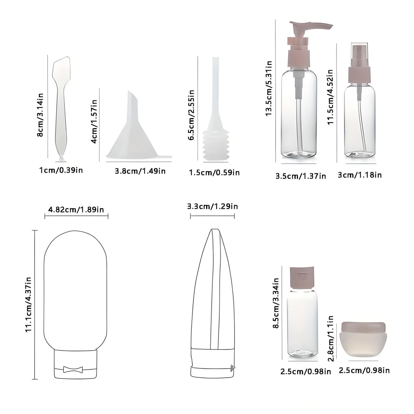 Set de cuidado personal de viaje para mujer – LOUISA