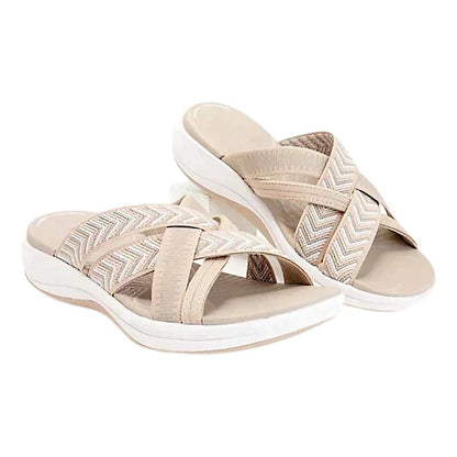 Sandalias ortopédicas elegantes para mujer con soporte cómodo y estilo veraniego – ELENA