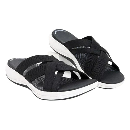 Sandalias ortopédicas elegantes para mujer con soporte cómodo y estilo veraniego – ELENA