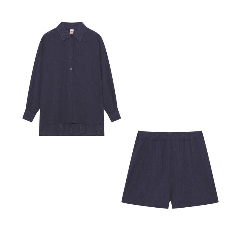 Conjunto veraniego de blusa fluida y short ligero para mujer – ZAYRA