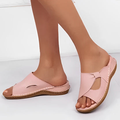 Sandalias abiertas de mujer con banda cómoda – LAIA