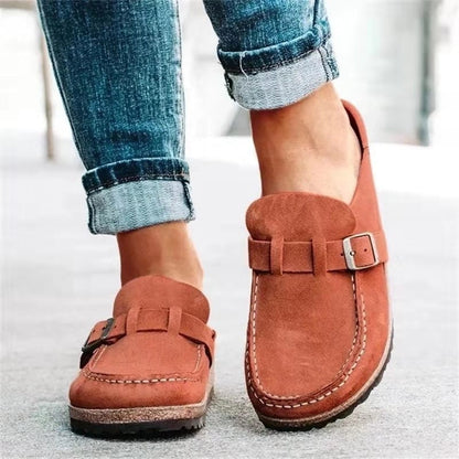 Lorvine – Zapatillas ortopédicas tipo slip-on para mujer