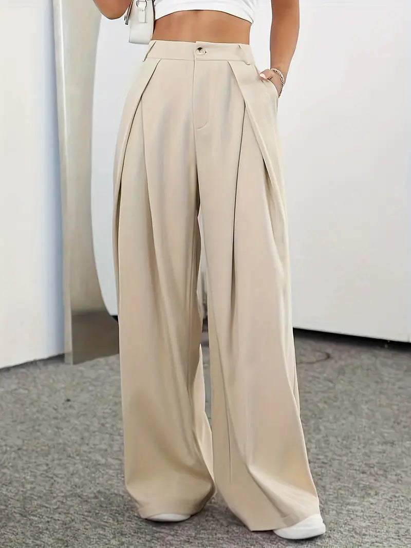 NADIA - Pantalón elegante casual con pierna recta para mujer