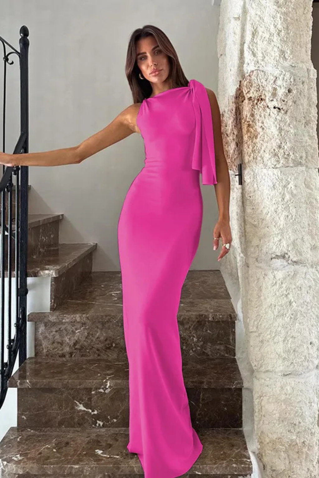 Arabella – Vestido maxi de invitada de boda, de fiesta o graduación