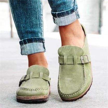 Lorvine – Zapatillas ortopédicas tipo slip-on para mujer