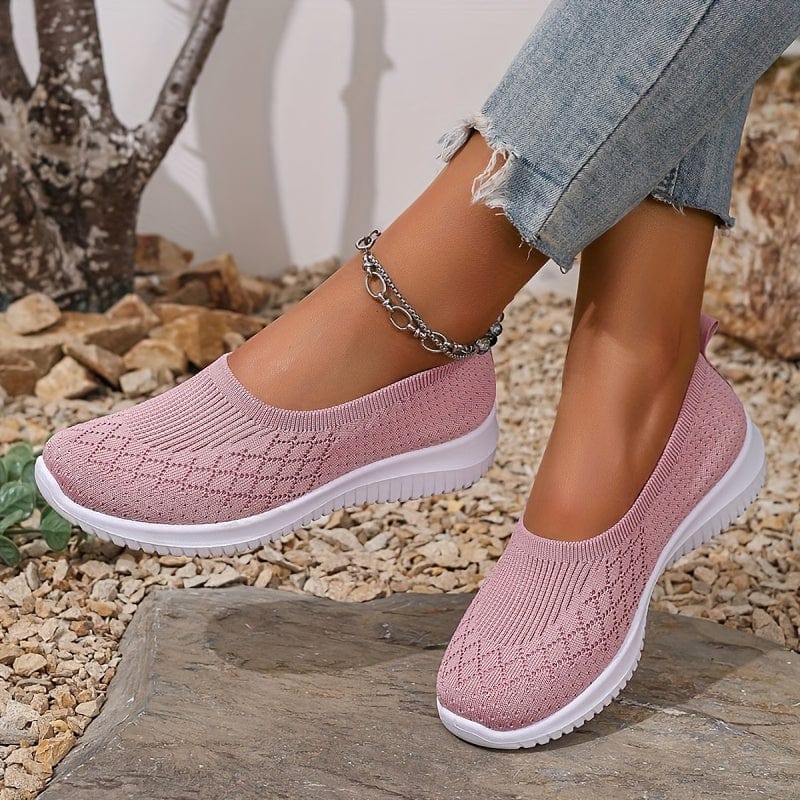 Aura – Zapatillas slip-on para mujer con suela flexible
