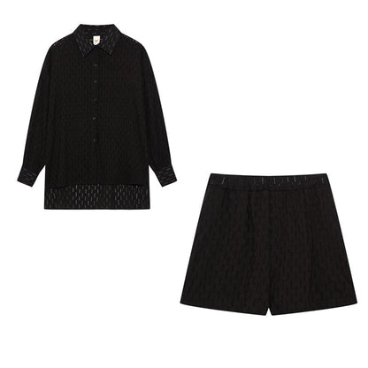 Conjunto veraniego de blusa fluida y short ligero para mujer – ZAYRA
