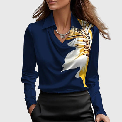 Brooklyn – Blusa elegante de corte fluido para mujer