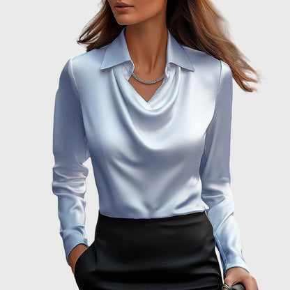 Brooklyn – Blusa elegante de corte fluido para mujer