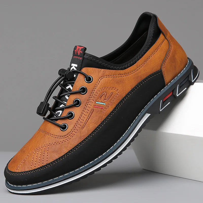 Zapatos de piel hechos a mano para hombre con diseño clásico – FENRICK