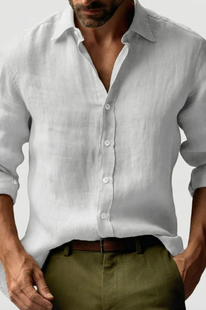 Harrison – Camisa de lino informal elegante para hombre
