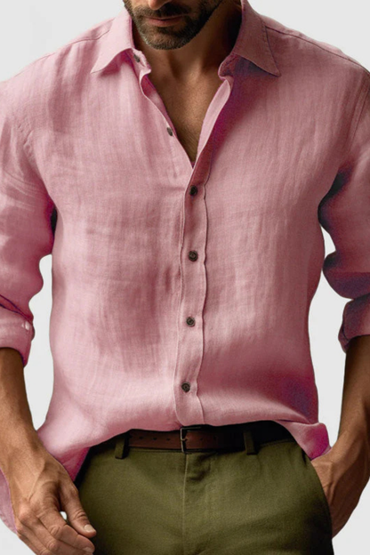 Harrison – Camisa de lino informal elegante para hombre