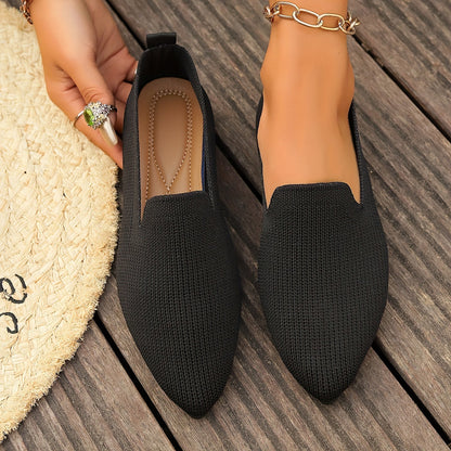 Nayara – Zapatos planos de punto para mujer