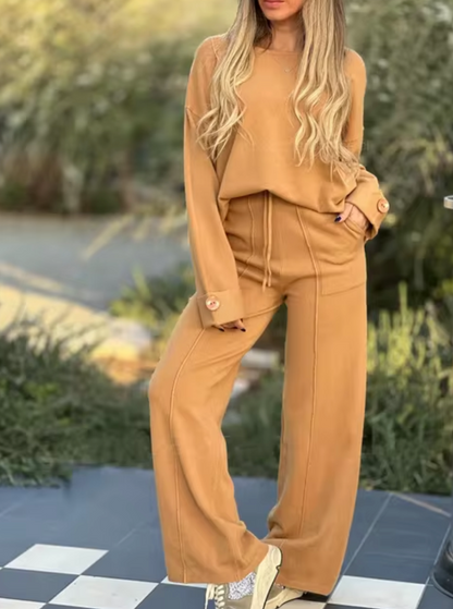 MIRANDA - Conjunto elegante de dos piezas para mujer