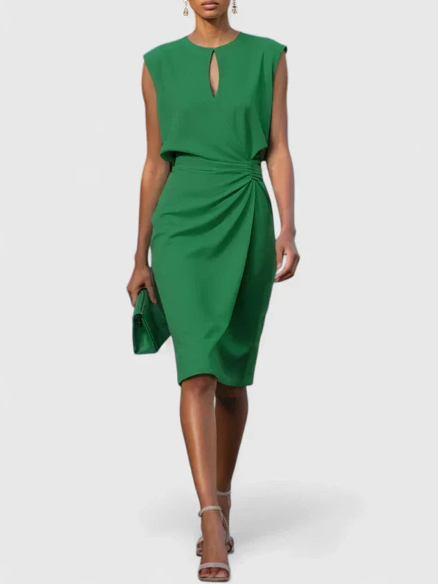 Lisandrah – Vestido sofisticado de corte elegante para mujer