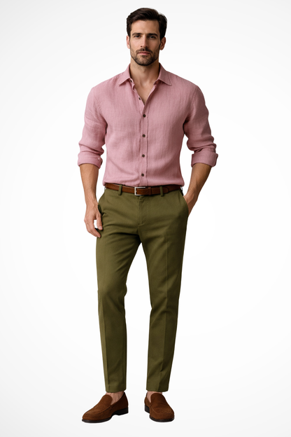 Harrison – Camisa de lino informal elegante para hombre